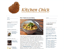 Tablet Screenshot of kitchenchick.com